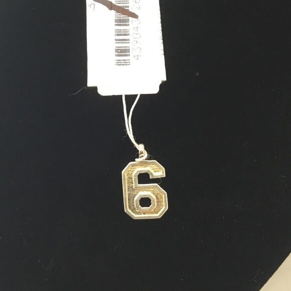 Raised Edge Number Charm (E2) - Picture 1 of 5